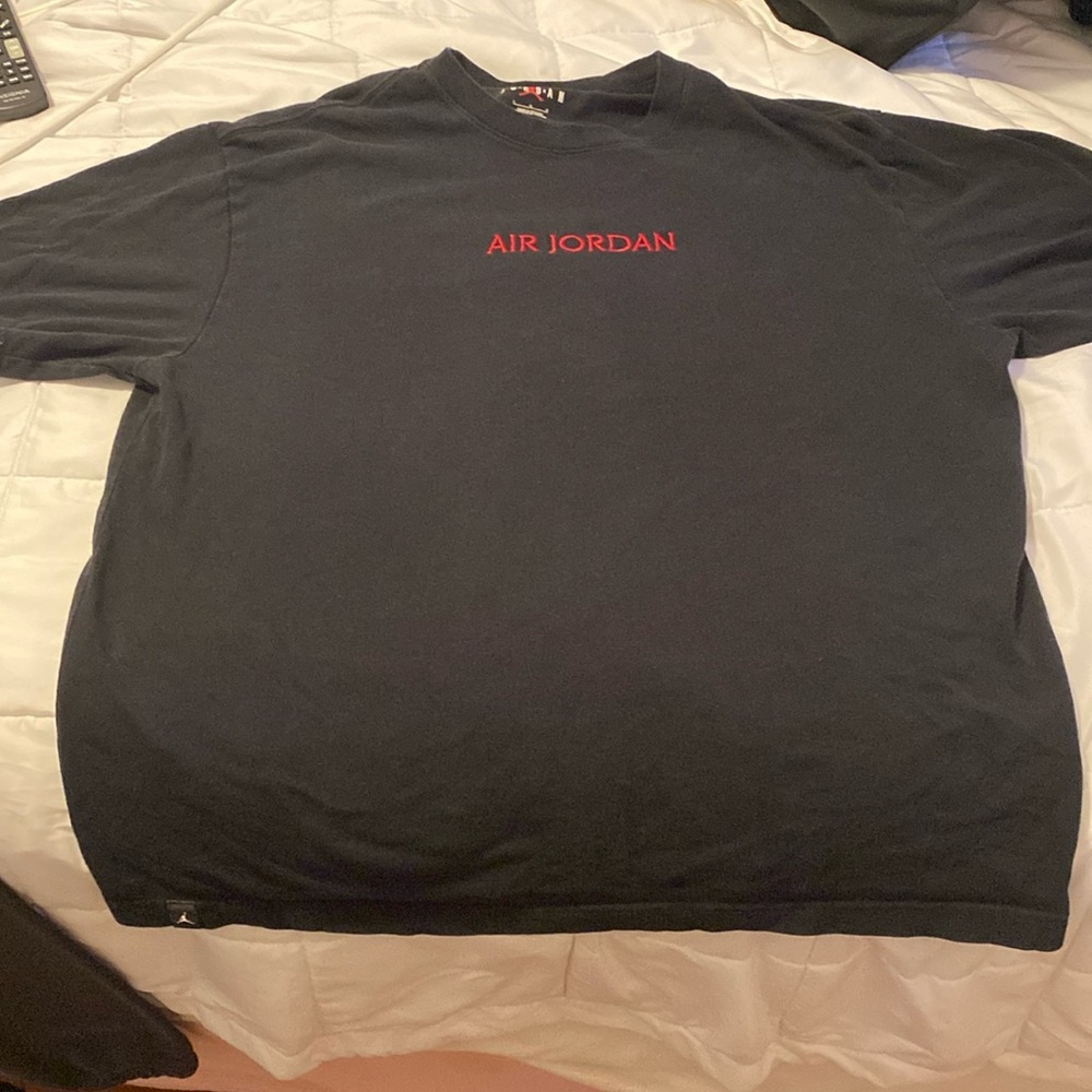 Black Air Jordan T- shirt